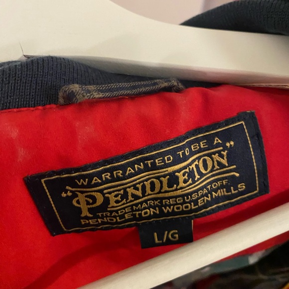 Pendleton Red Rain Coat - Picture 4 of 4